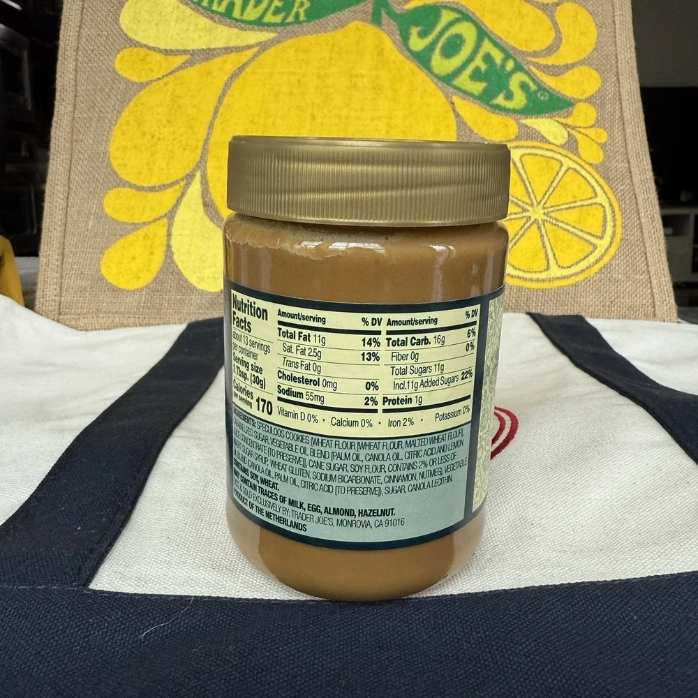 Trader Joe's Speculoos Cookie Butter Spread 14.1oz | viral pantry 2-pack